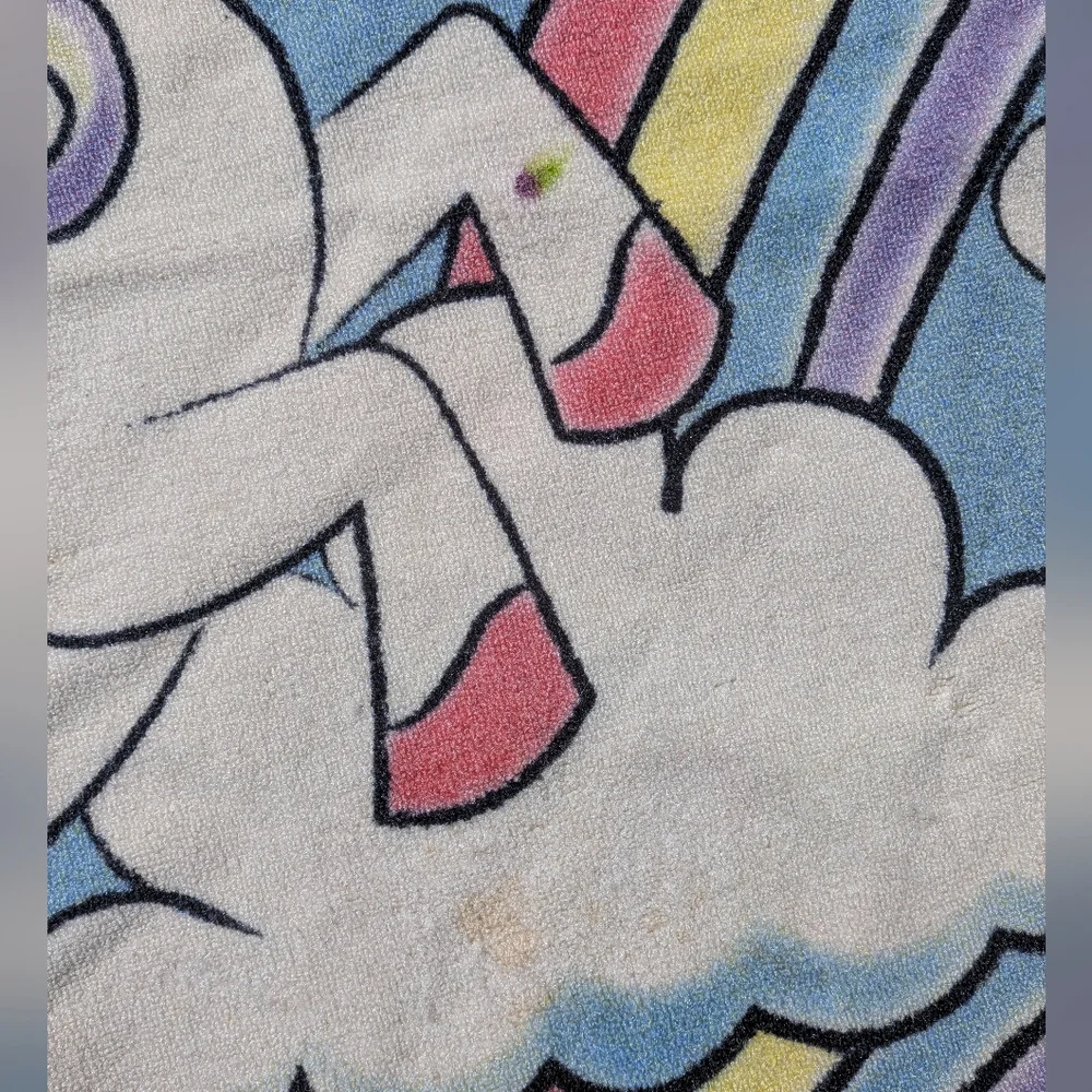 Disney Minnie Mouse Rainbow Unicorn Area Rug
